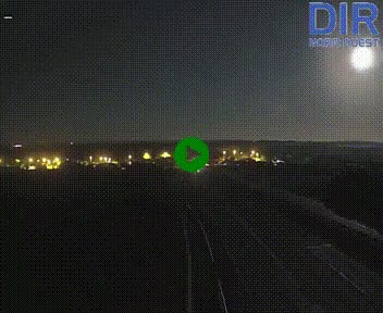 Webcam au début de l'A84 sur le périphérique Ouest de Caen (N814) à hauteur de la sortie 9, Porte de Bretagne