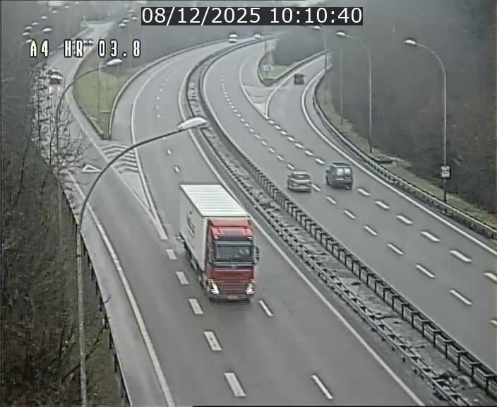 Webcam traffic A4 Luxembourg - BK 3.8 - Leudelange (direction Esch sur Alzette)
