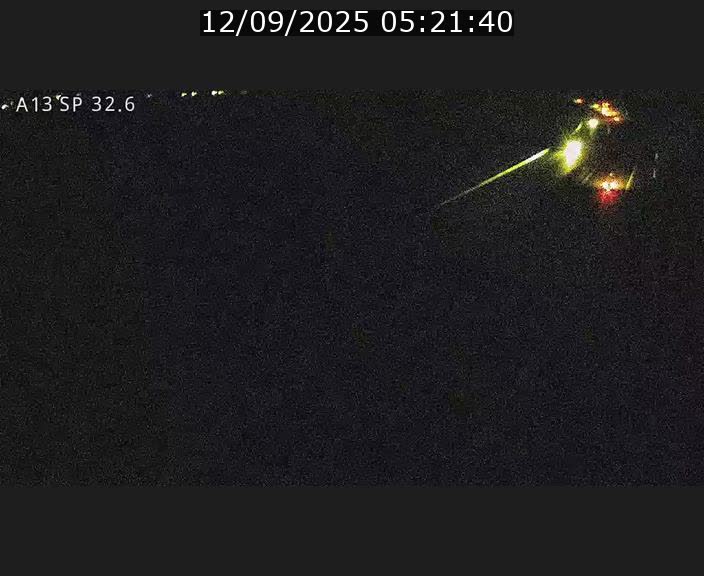 Webcam info trafic A13 à hauteur de Mondorf-les-bains. Vue orientée vers Altwies
