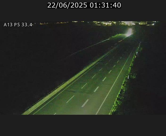 Webcam trafic sur A13 à hauteur de Mondorf-les-Bains en direction d'Altwies