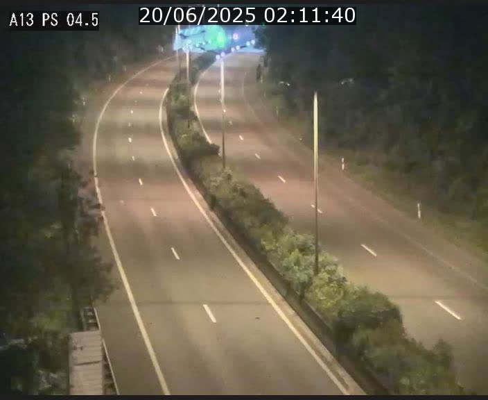Traffic live webcam Luxembourg Differdange - A13 direction Esch-sur-Alzette - BK 4.5