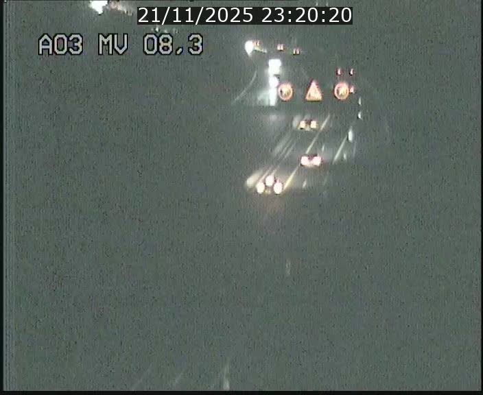 Webcam Autoroute après la Croix de Bettembourg en direction de Luxembourg sur l'A3