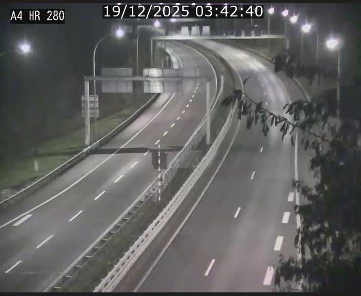 Webcam traffic A4 Luxembourg - BK 0.2 - P+R Bouillon (direction Luxembourg)