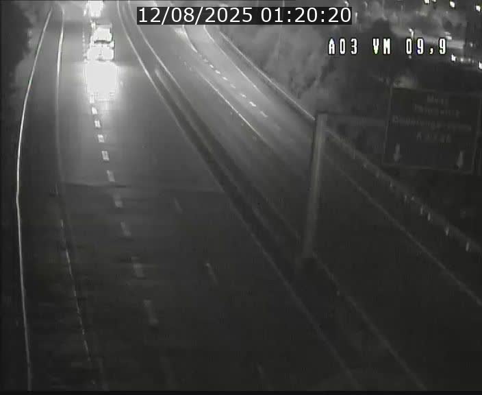 Webcam Autoroute à la Croix de Bettembourg - A3 - BK 9.9 - direction France