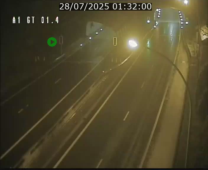 Traffic live webcam Luxembourg Hesperange - A1 direction Kirchberg - BK 1.4