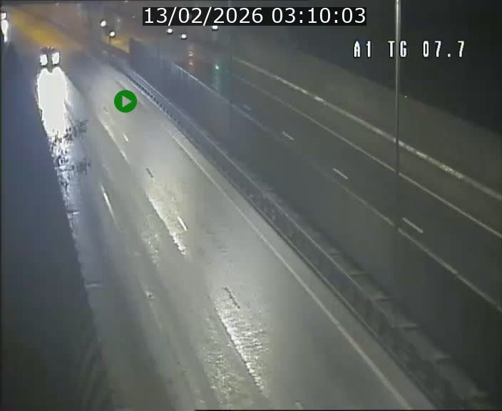 Traffic live webcam Luxembourg Kirchberg - A1 direction Luxembourg-ville - BK 7.7