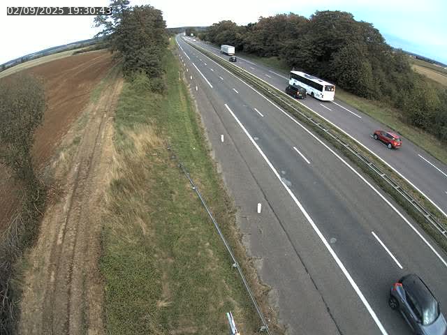 Caméra autoroute France - A30, Havange direction Metz