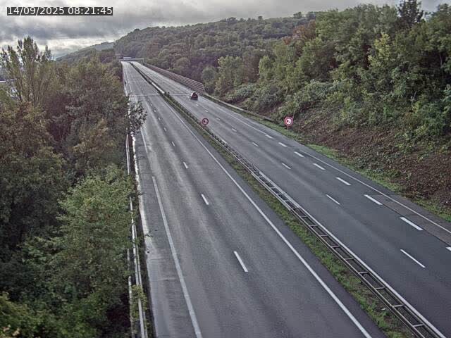 Caméra autoroute France - A30, Hayange direction Metz