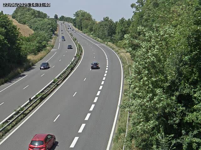 Caméra autoroute France - A33, Rosières direction Lunéville