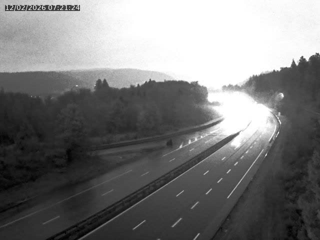 Caméra autoroute France - N57, Côte de la demoiselle direction Remiremont