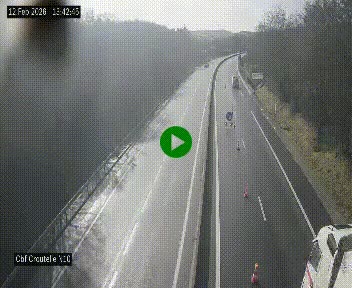 Webcam routière au début de la N10, au sud de Poitiers, proche de la jonction avec l'A10