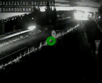 Caméra routière France - N109, Courpouiran - La plaine, en direction de Clermont l'Hérault, à la sortie de Montpellier