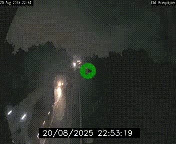 Webcam sur le périphérique de Rennes (N136) à hauteur du quartier Bréquigny, au sud de la ville