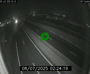 Webcam sur la N165 à hauteur de Caudan, dans le Morbihan.
