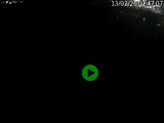 Caméra autoroute à la jonction entre l'A7 et la D301 (Boulevard urbain Sud de Lyon) à Feyzin, au sud de Lyon. Vue orientée vers Mions