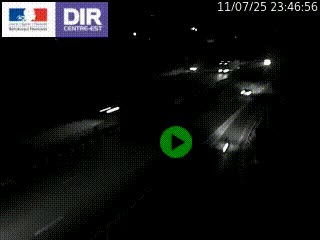 Webcam sur la Nationale 201 à hauteur de la sortie Chambéry-Nord, avant à la jonction entre l'A41 et l'A43, en direction de Lyon