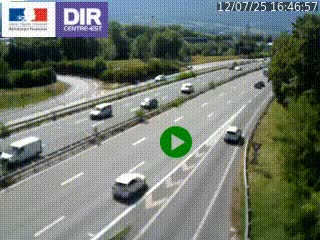 Webcam sur la Nationale 201 à hauteur de la sortie Chambéry-Nord, avant à la jonction entre l'A41 et l'A43, en direction de Lyon