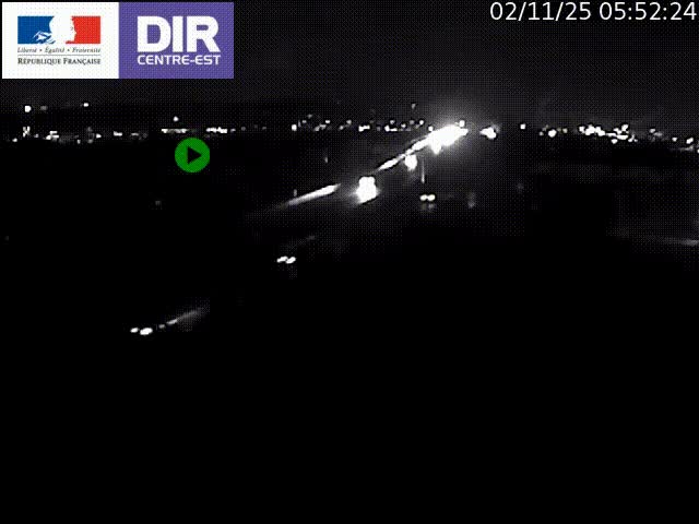 Webcam autoroute sur A450 à Pierre-Bénite en direction de Lyon et de l'autoroute A7