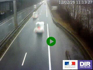 Webcam sur la nationale N90 à Gilly-sur-Isère, en direction et à proximité d'Albertville