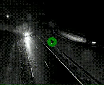 Webcam à hauteur de Vert-en-Drouais sur la N12, en périphérie de Dreux. Vue orientée vers Alençon