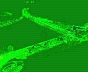 Webcam à hauteur du Leclerc Normanville sur la N154. Vue orientée vers Rouen