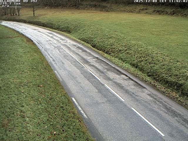 Webcam à Allarmont dans les Vosges, sur la RD392