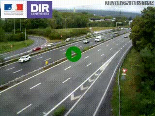 Caméra routière à hauteur de la sortie 15 Chambéry-centre au PK 4,103 en direction d'Albertville