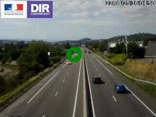 Caméra autoroute à Saint-Etienne (Les Littes) à hauteur du Ikea Saint-Etienne sur l'A72 en direction de Roanne