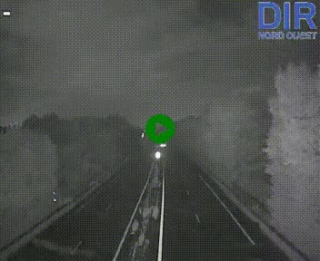 Webcam sur le périphérique de Caen (N814) à l'est de la ville, à Mondeville hauteur de la sortie 2, Presqu'île-Rives de l'Orne, au bout de l'autoroute A13