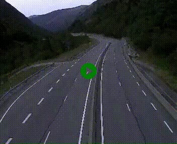 Webcam L'Hospitalet-près-l'Andorre sur N20, en direction d'Andorre