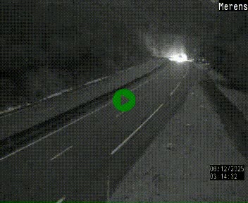 Webcam Ax-les-Thermes sur N20, en direction d'Andorre