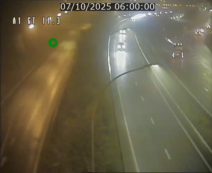 Traffic live webcam Luxembourg Senningerberg - A1 direction Allemagne - BK 11.3