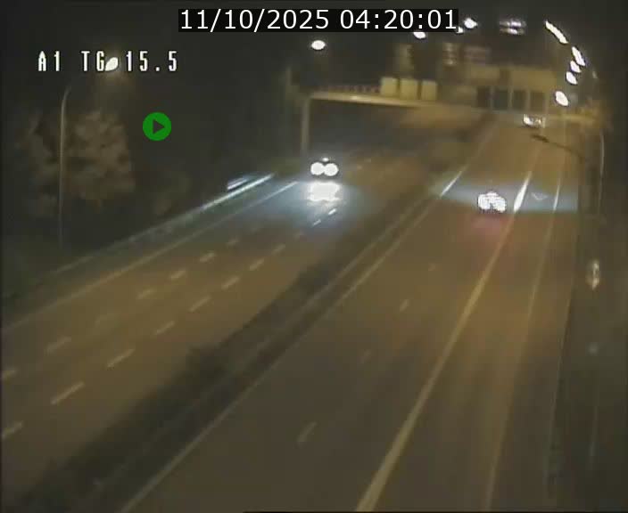 Traffic live webcam Luxembourg Munsbach - A1 direction Luxembourg - BK 15.5
