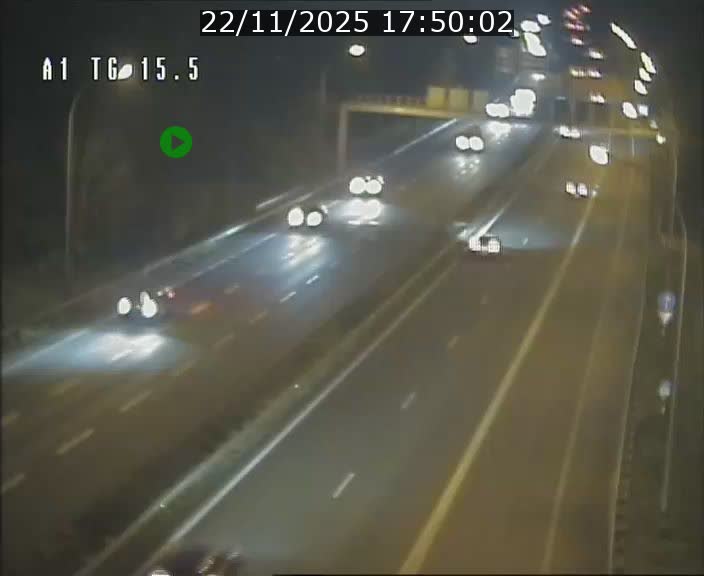 Traffic live webcam Luxembourg Munsbach - A1 direction Luxembourg - BK 15.5