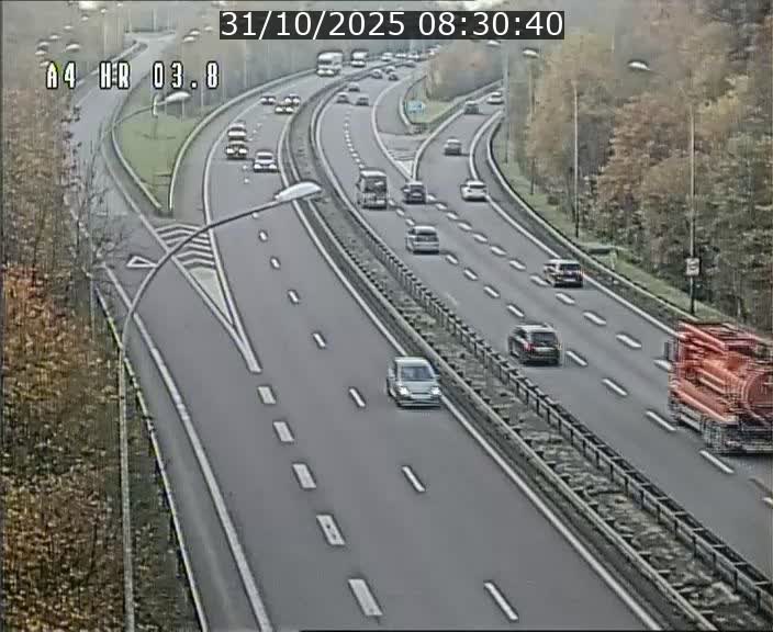 Webcam traffic A4 Luxembourg - BK 3.8 - Leudelange (direction Esch sur Alzette)