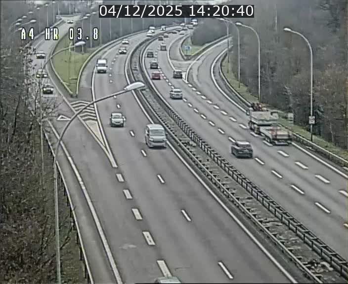 Webcam traffic A4 Luxembourg - BK 3.8 - Leudelange (direction Esch sur Alzette)