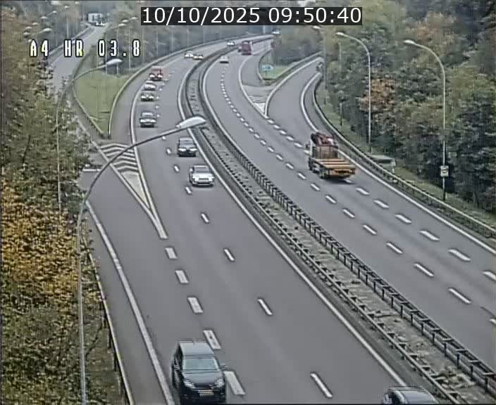 Webcam traffic A4 Luxembourg - BK 3.8 - Leudelange (direction Esch sur Alzette)