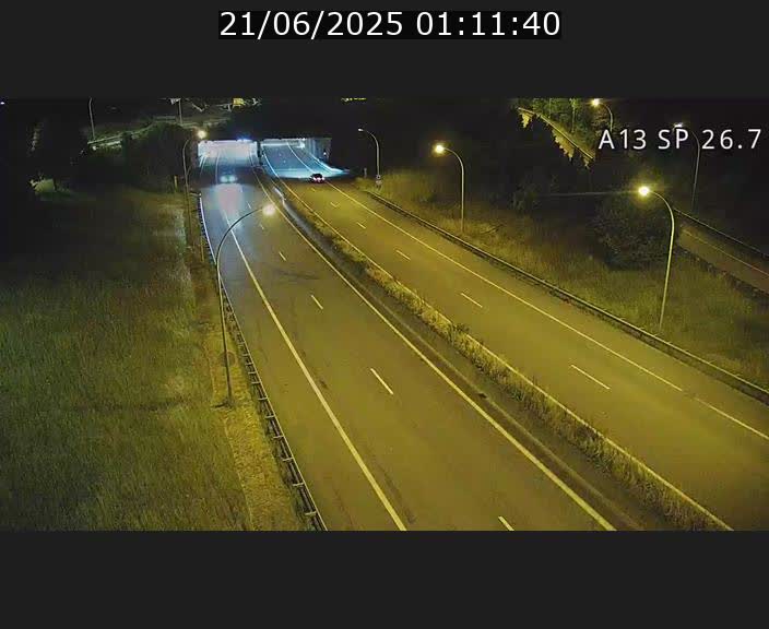 Traffic live webcam Luxembourg Frisange - A13 direction Luxembourg-ville - BK 26.7