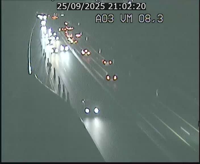 Traffic live webcam Luxembourg Bettembourg - A3 - BK 8.3 - direction France