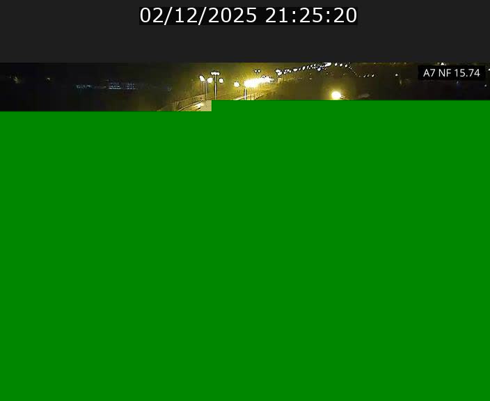 Caméra trafic Luxembourg - A7, Tunnel Mersch, entrée nord, direction Lorentzweiler