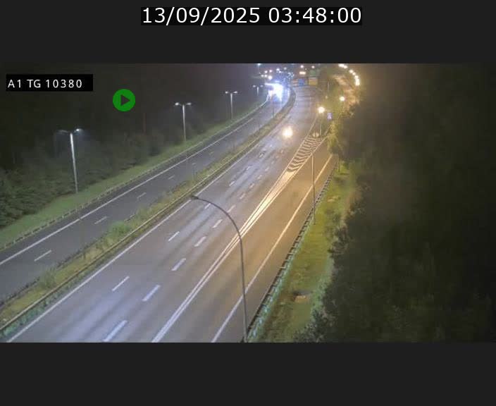 Traffic live webcam Luxembourg Senningerberg - A1 direction Luxembourg Kirchberg - BK 10.3