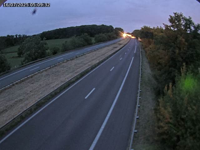 Caméra autoroute France - A31, Fey direction Metz