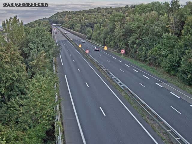 Caméra autoroute France - A30, Hayange direction Metz
