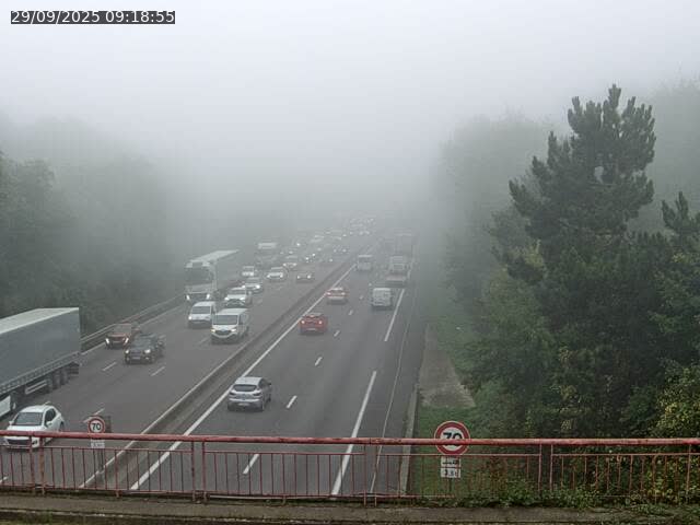 Caméra autoroute France - A33, Houdemont direction Lunéville