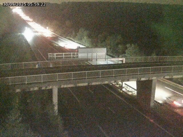 Caméra autoroute France - A31, Zoufftgen direction Luxembourg-ville, à la frontière entre la France et le Luxembourg