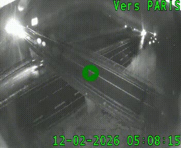 Clone of Caméra routière sur l'autoroute A20 au nord de Limoges, à la jonction avec la N520. Vue orientée vers Paris