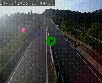 Caméra autoroute A75 à hauteur de Coudes, en direction de Clermont-Ferrand