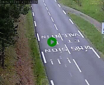 Caméra routière France - N102, au niveau du col de Montmirat à Saint-Etienne-du-Valdonnez à 1039 mètres d'altitude