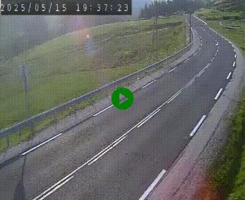 Webcam routière au niveau du col de la Chavade en Ardèche, sur la N102 à 1266 mètres d'altitude