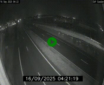 Webcam sur la N165 à hauteur de Caudan, dans le Morbihan.